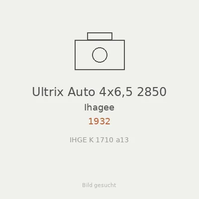 Ultrix Auto 4x6,5 2850