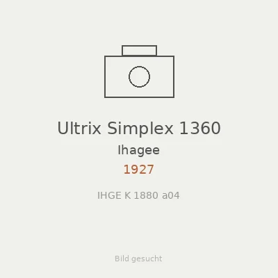 Ultrix Simplex 1360