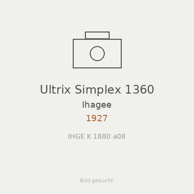 Ultrix Simplex 1360