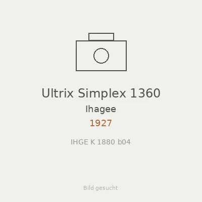 Ultrix Simplex 1360