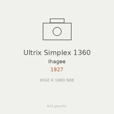 Ultrix Simplex 1360