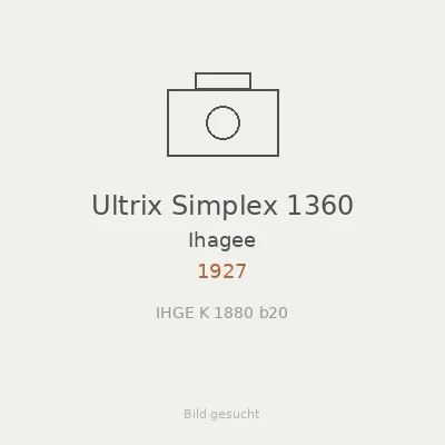 Ultrix Simplex 1360