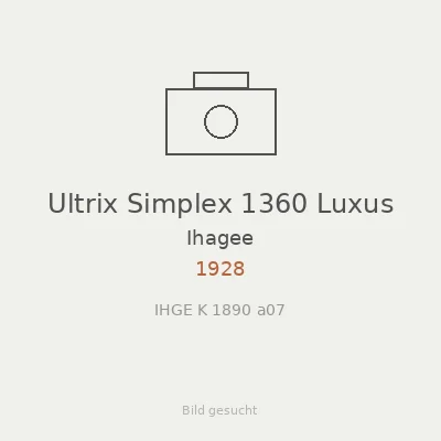 Ultrix Simplex 1360 Luxus
