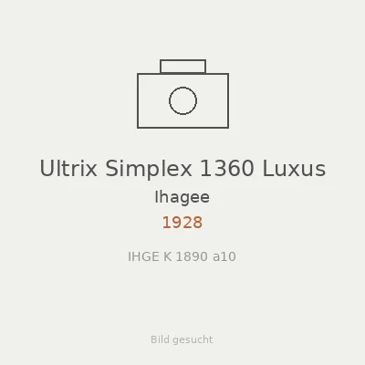 Ultrix Simplex 1360 Luxus