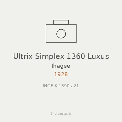 Ultrix Simplex 1360 Luxus