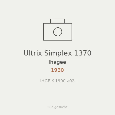 Ultrix Simplex 1370