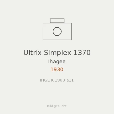 Ultrix Simplex 1370