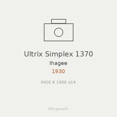 Ultrix Simplex 1370