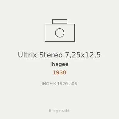 Ultrix Stereo 7,25x12,5