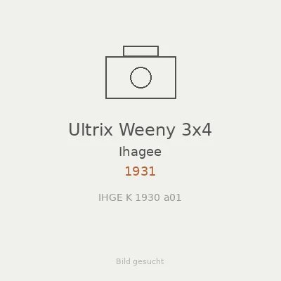 Ultrix Weeny 3x4