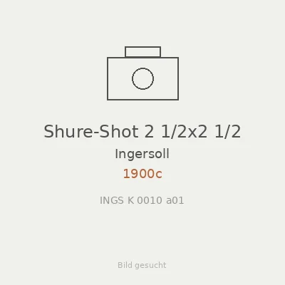 Shure-Shot 2 1/2x2 1/2