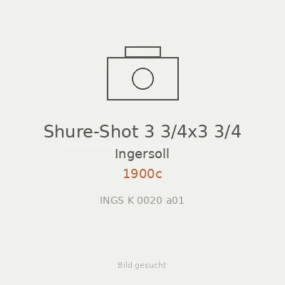 Shure-Shot 3 3/4x3 3/4