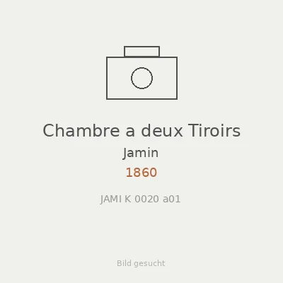 Chambre a deux Tiroirs