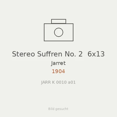 Stereo Suffren No. 2  6x13