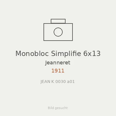 Monobloc Simplifie 6x13