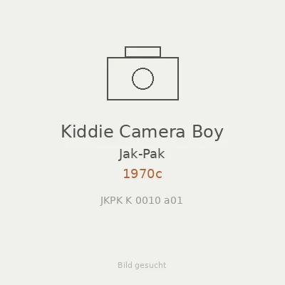 Kiddie Camera Boy
