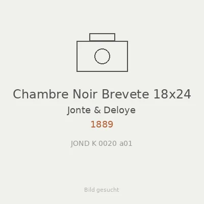 Chambre Noir Brevete 18x24