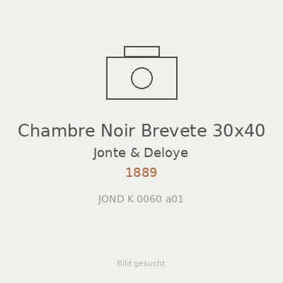 Chambre Noir Brevete 30x40