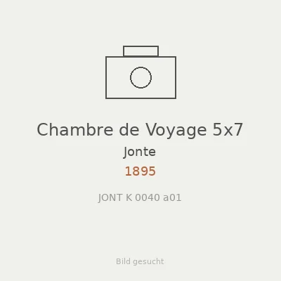 Chambre de Voyage 5x7