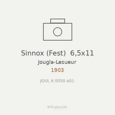 Sinnox (Fest)  6,5x11