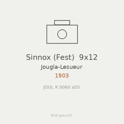 Sinnox (Fest)  9x12