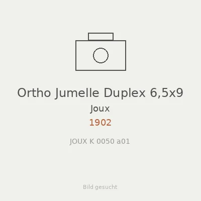 Ortho Jumelle Duplex 6,5x9