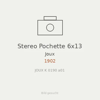 Stereo Pochette 6x13