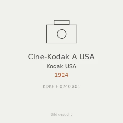 Cine-Kodak A USA