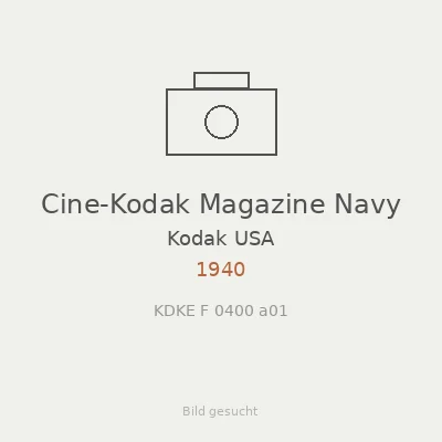 Cine-Kodak Magazine Navy