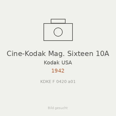 Cine-Kodak Mag. Sixteen 10A