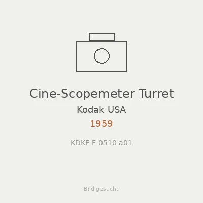 Cine-Scopemeter Turret