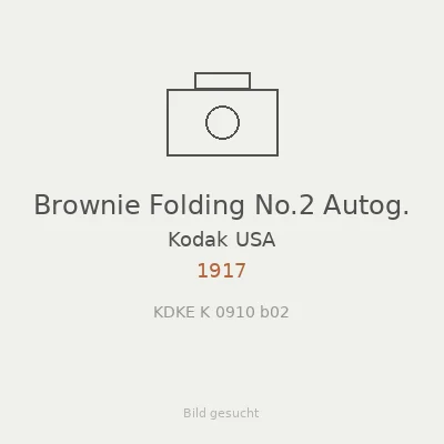 Brownie Folding No.2 Autog.