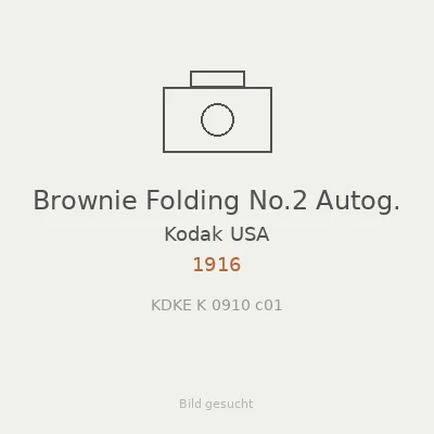 Brownie Folding No.2 Autog.