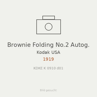 Brownie Folding No.2 Autog.