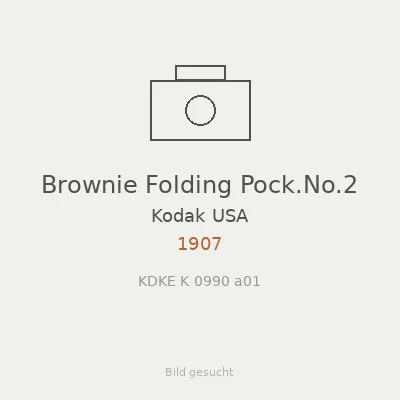 Brownie Folding Pock.No.2