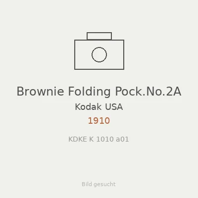 Brownie Folding Pock.No.2A