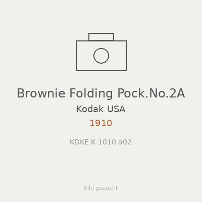 Brownie Folding Pock.No.2A