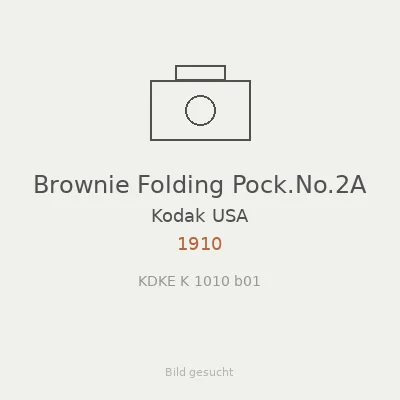 Brownie Folding Pock.No.2A