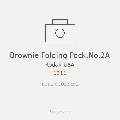 Brownie Folding Pock.No.2A