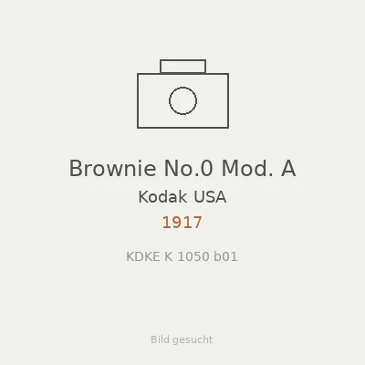 Brownie No.0 Mod. A