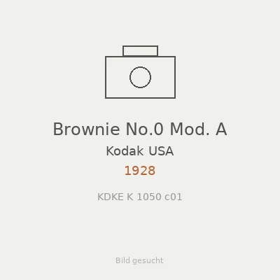 Brownie No.0 Mod. A
