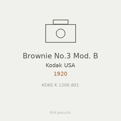 Brownie No.3 Mod. B
