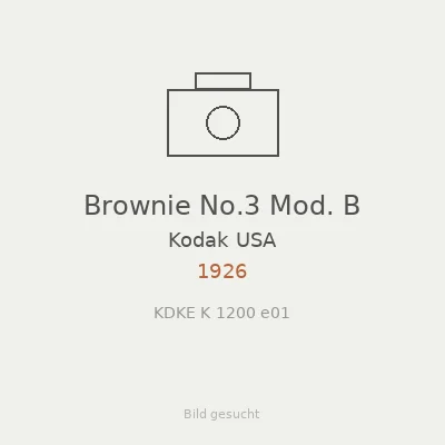 Brownie No.3 Mod. B