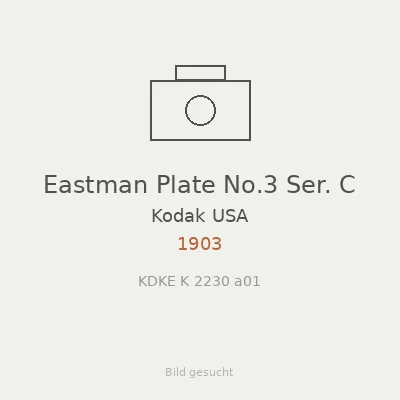 Eastman Plate No.3 Ser. C