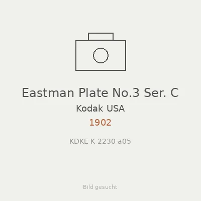 Eastman Plate No.3 Ser. C