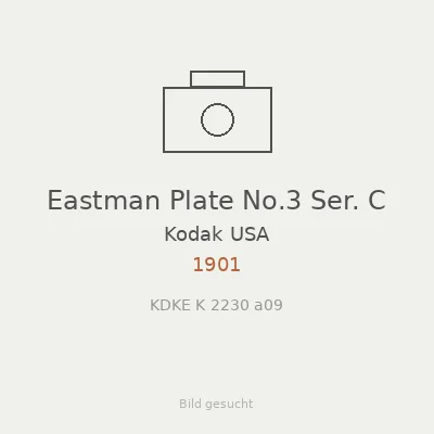 Eastman Plate No.3 Ser. C