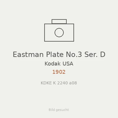 Eastman Plate No.3 Ser. D