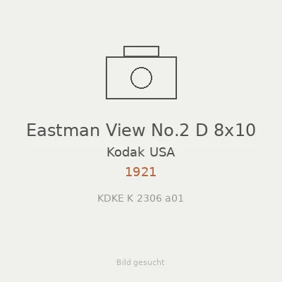 Eastman View No.2 D 8x10