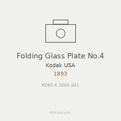Folding Glass Plate No.4
