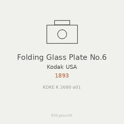 Folding Glass Plate No.6